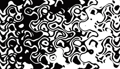 pattern black and white design