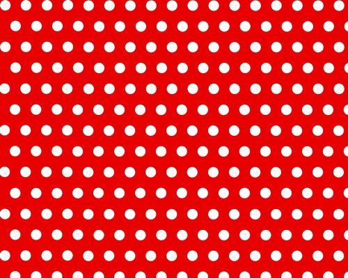 pattern polka dots red background