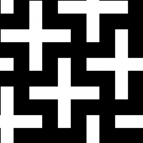 pattern crosses cross