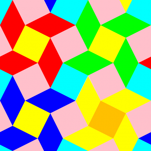pattern diamond squares