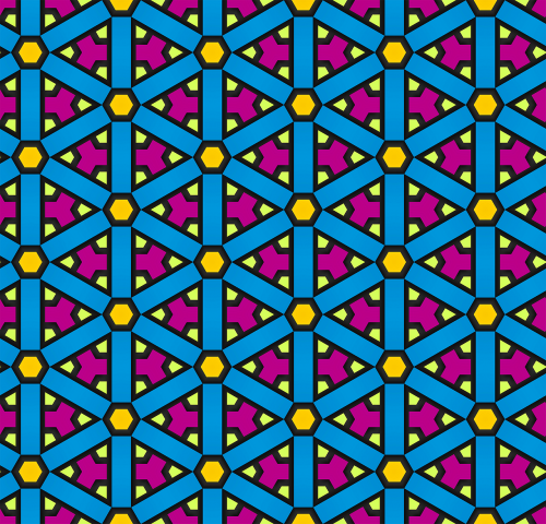pattern lines blue design