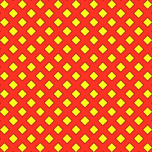 pattern yellow red