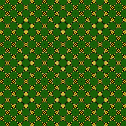 pattern green yellow