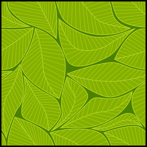 pattern leaves walnut
