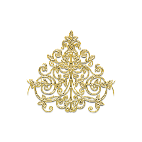 pattern ornament chandelier