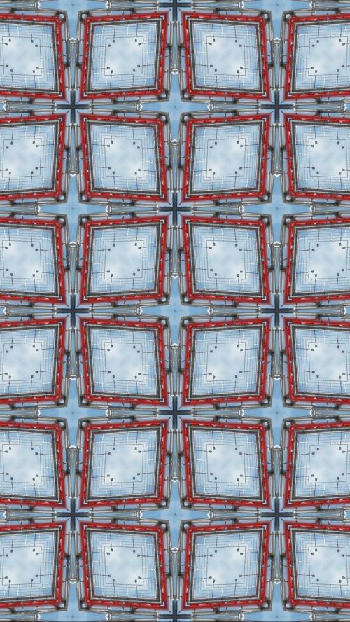 pattern cross geometric