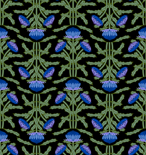 pattern thistle structure