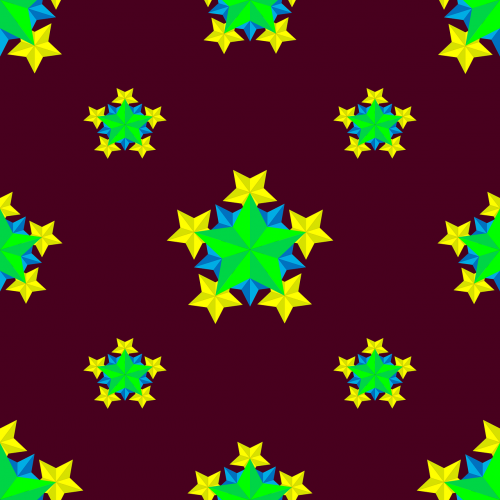 pattern star vector
