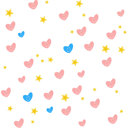 pattern  hearts  stars