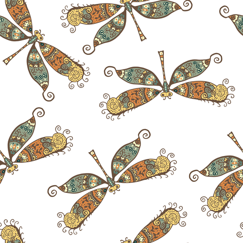 pattern  dragonfly  background