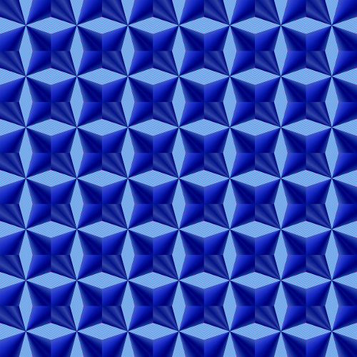 pattern shiny blue