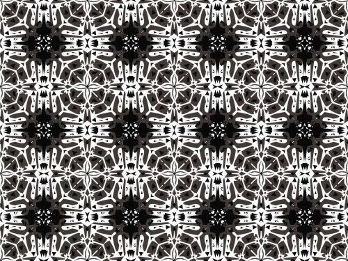 White Black Pattern