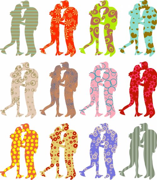 Patterned Couple