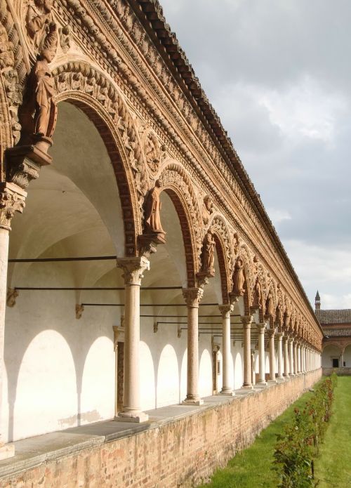 pavia monastery cloister