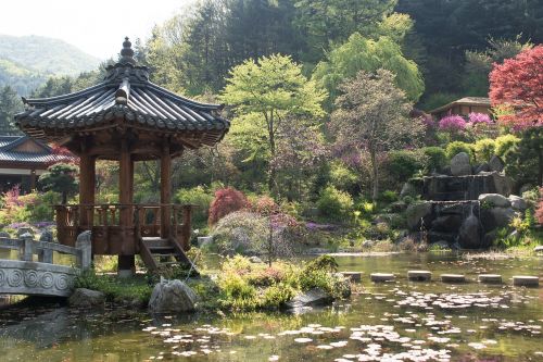 pavilion korean traditional