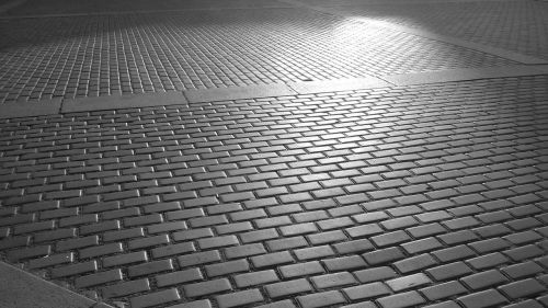 paving cobbles square