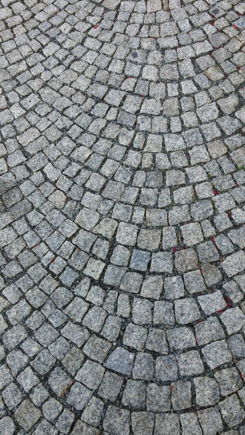 paving stone cobblestones annaberg-buchholz