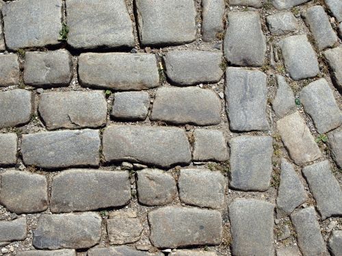 paving stones ground road