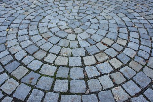 paving stones structures ground