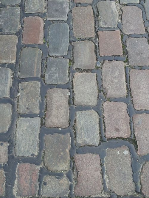 paving stones cobblestones ground