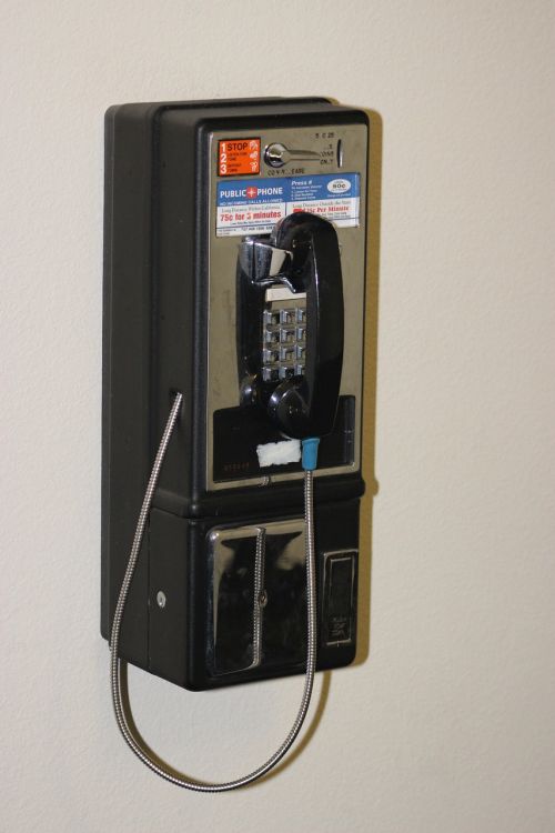 payphone telephone public