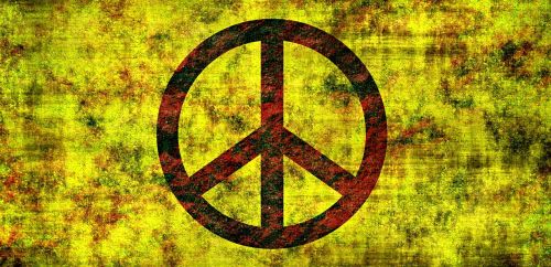 peace vintage background