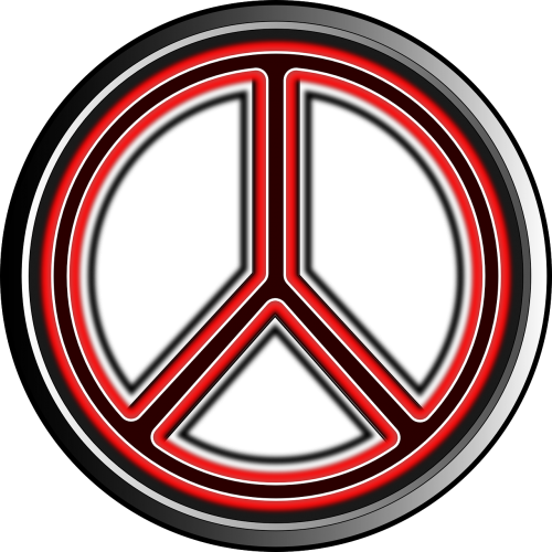 peace symbol hippy