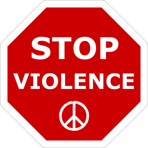 peace mensaje violence