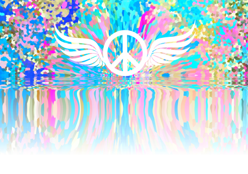 peace graphic isolated