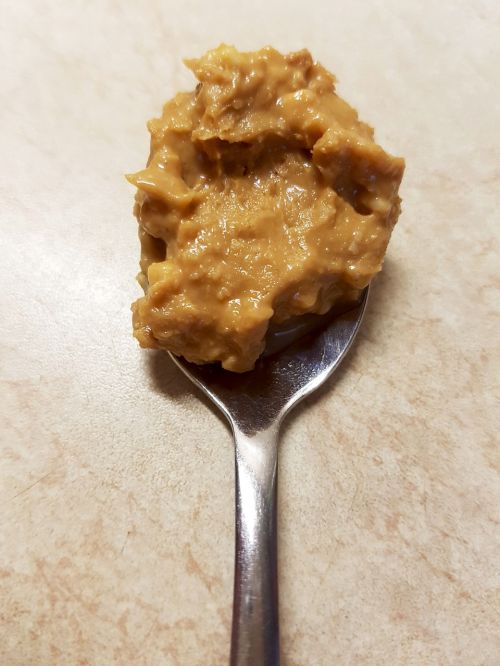 peanut butter spoon