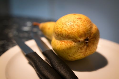 pear knife fruit
