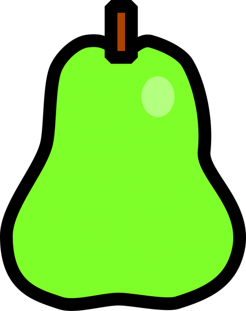 pear fruit green