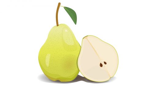 pear fruit green