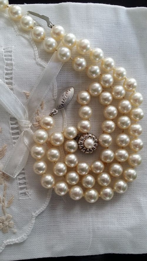 pearls vintage jewelry