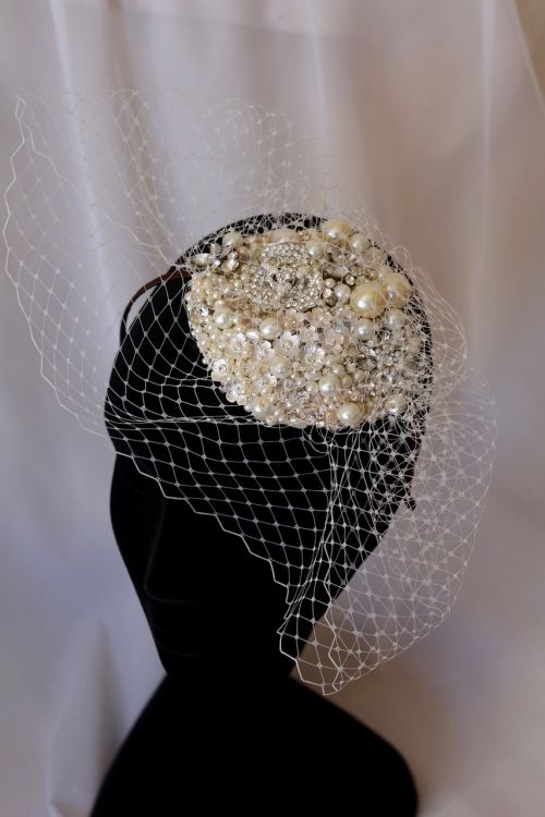 pearls wedding bride