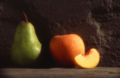 pears fresh cut