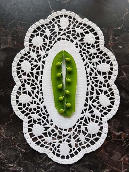 peas  together  compared to