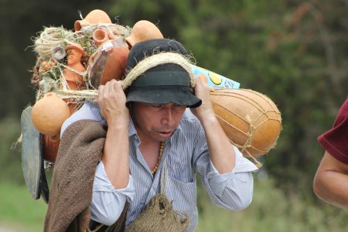 peasant colombian work