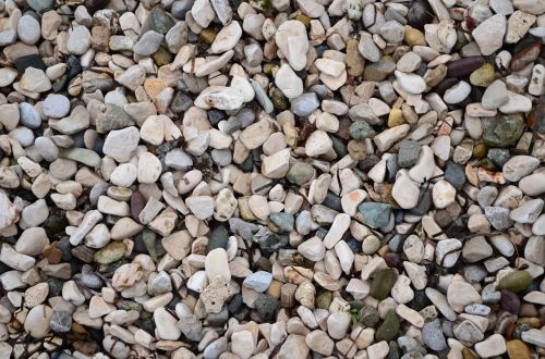 pebbles stones bathing beach