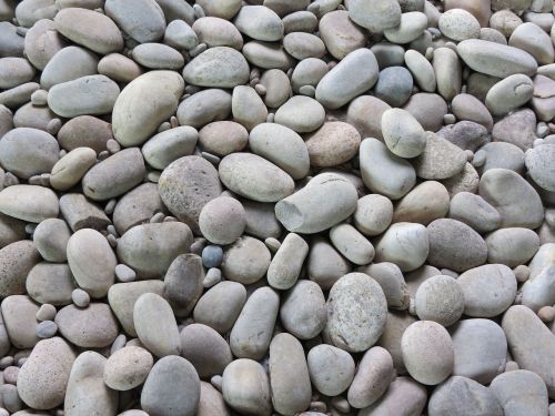 pebbles stones pile