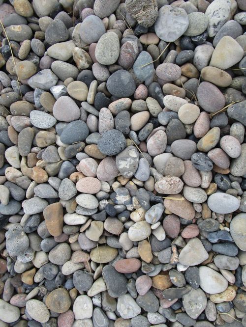 pebbles stone coastline