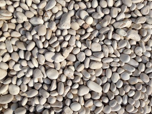 pebbles white texture