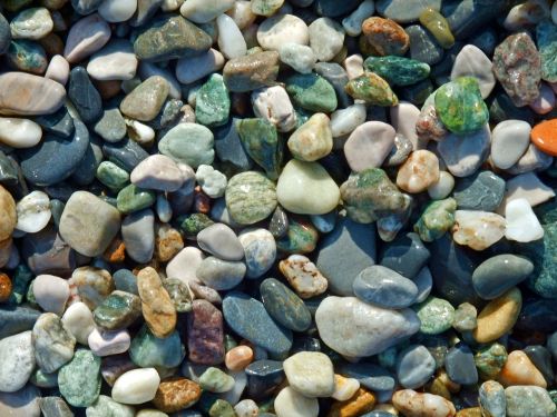 pebbles stone beach