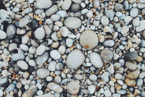 pebbles beach stone