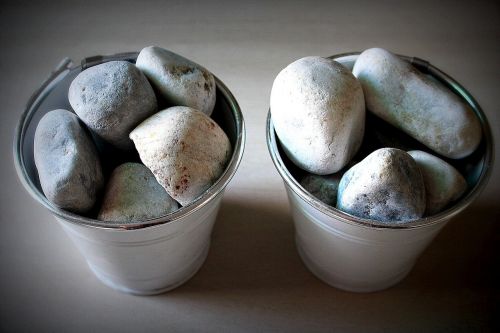 pebbles decoration natural