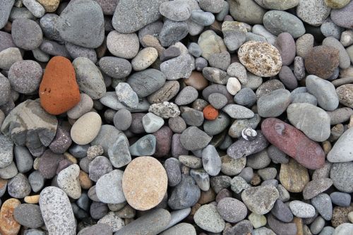 pebbles beach stones