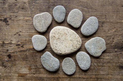 pebbles zen stones