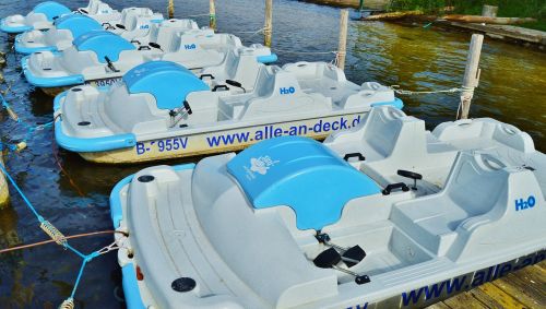 pedal boats rental müggelsee