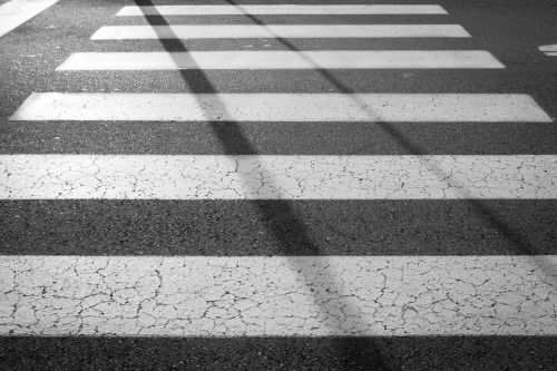 pedestrian zebra crossing