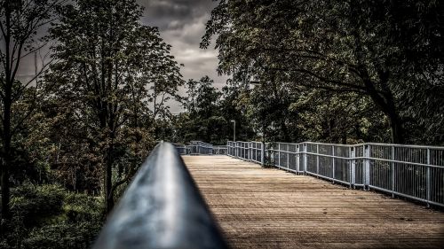 pedestrian bridge hamburg